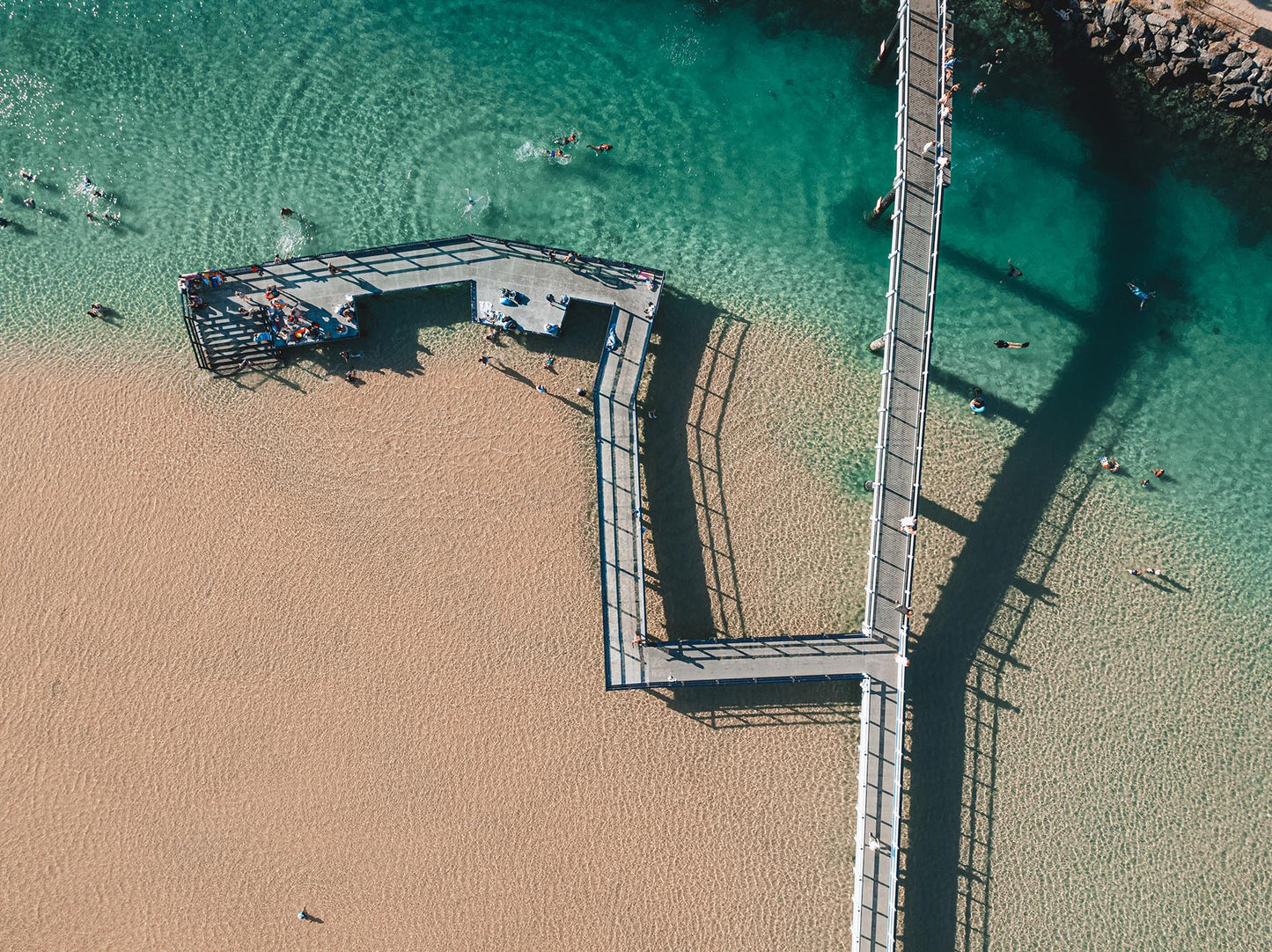Change - Aerial Ocean Print of South West Rocks, NSW
