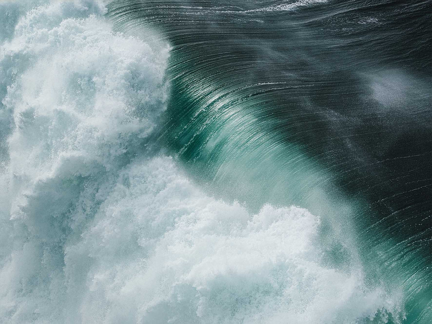 Texture – Aerial Surf Print of Forresters Beach, NSW
