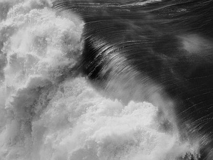 Textured – Aerial Surf Print of Forresters Beach, NSW