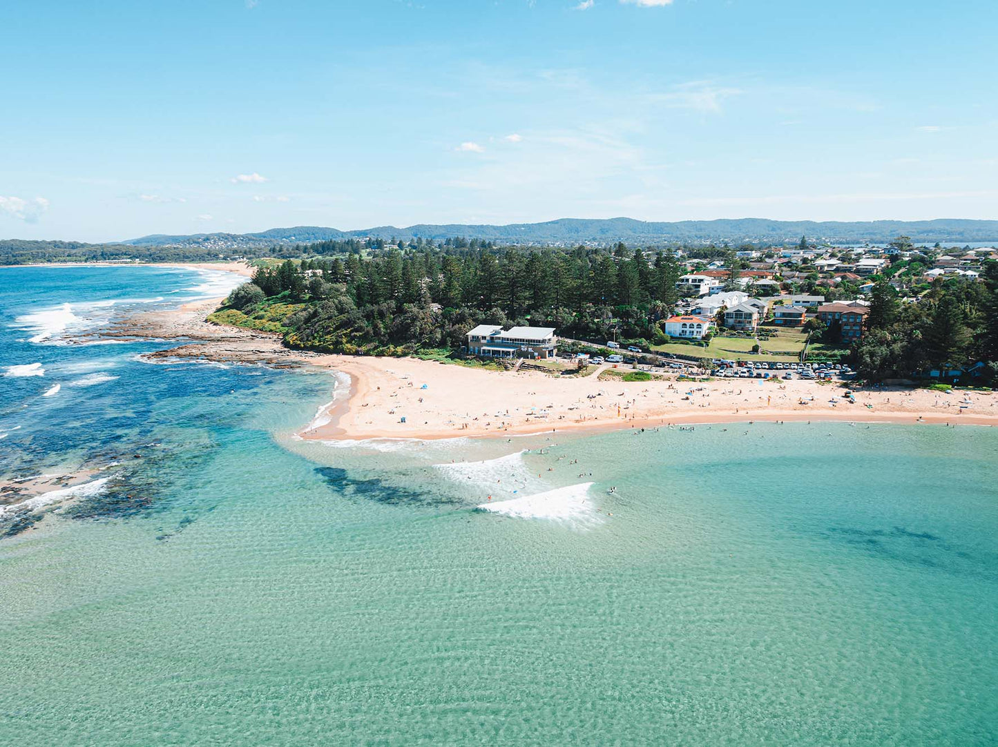 The Superbank – Aerial Coastal Print of Toowoon Bay Beach, NSW