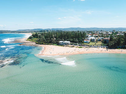 The Superbank – Aerial Coastal Print of Toowoon Bay Beach, NSW