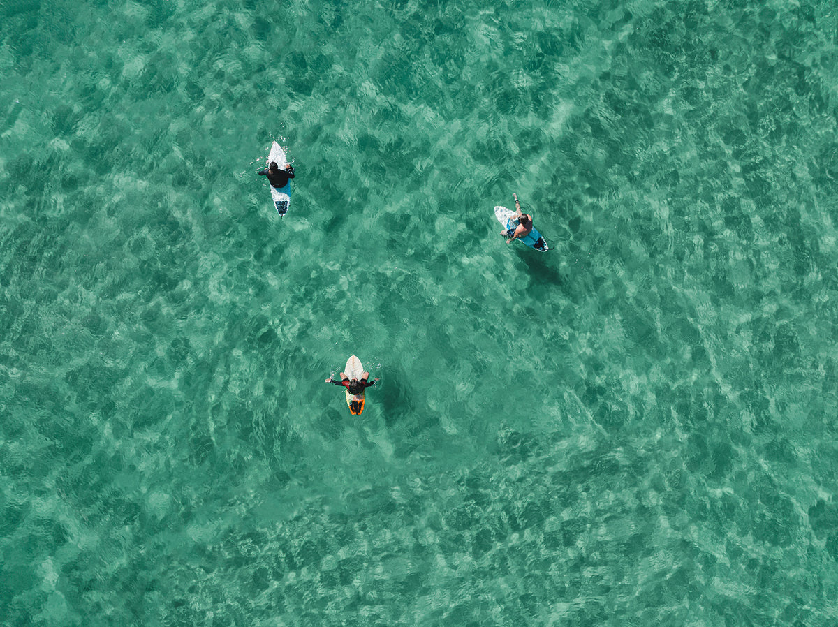 The Magic Number – Fine Art Aerial Coastal Print of Wamberal Beach, NSW