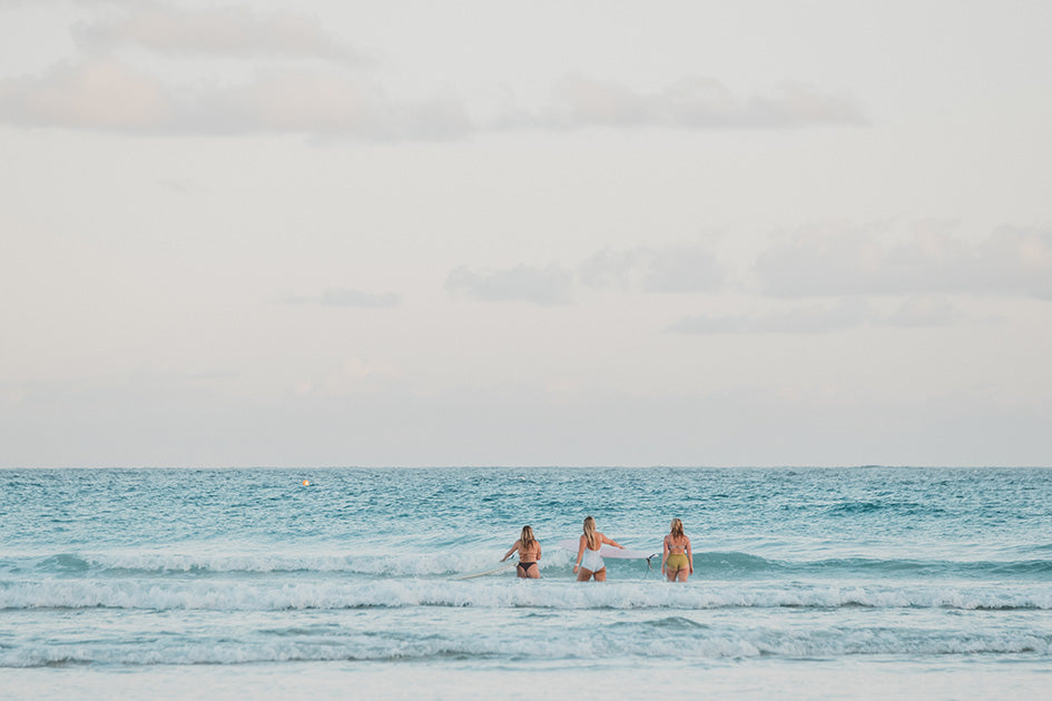 Three - Coastal Print of Snapper Rocks, Coolangatta, QLD