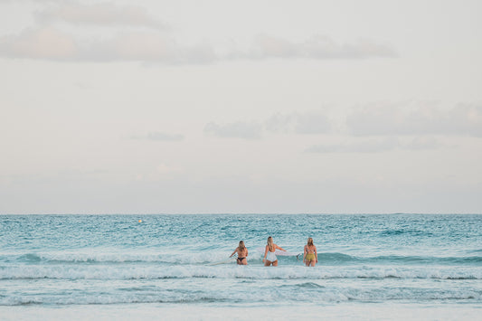 Three - Coastal Print of Snapper Rocks, Coolangatta, QLD