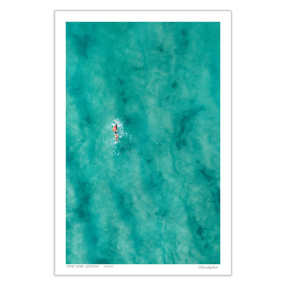 Reach for the Sky – Aerial Coastal Print of Toowoon Bay Beach, NSW