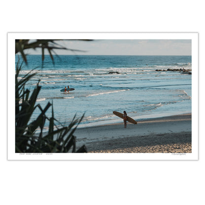 Your Space - Coastal Print of Snapper Rocks, Coolangatta, QLD