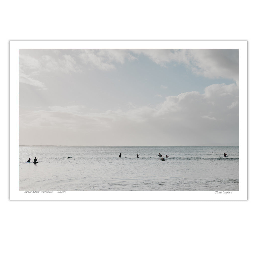Eye Line - Coastal Print of Noosa, Sunshine Coast QLD