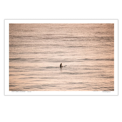 At the Top – Aerial Coastal Print of Shelly Beach, NSW