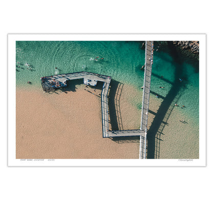 Change - Aerial Ocean Print of South West Rocks, NSW