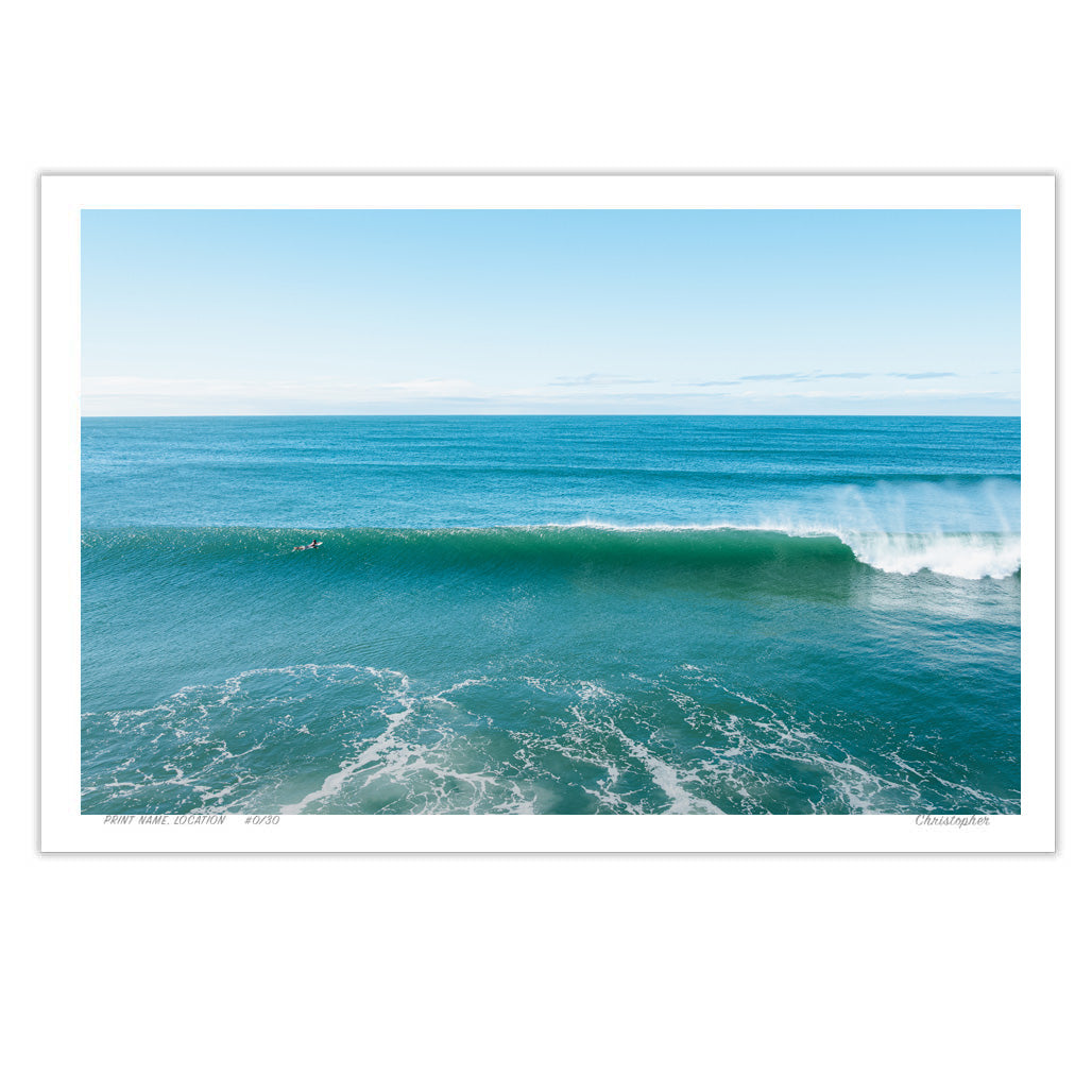 Long Lines Print of Avoca Beach, NSW