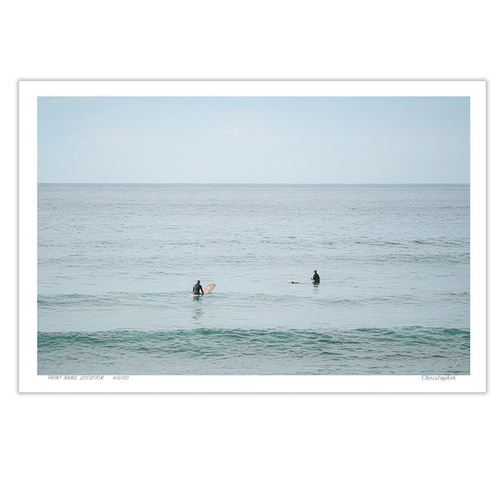 Longboards go to Heaven - Coastal Print of Macmasters Beach, NSW