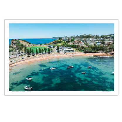 More  – Aerial Coastal Print of Terrigal Beach, NSW