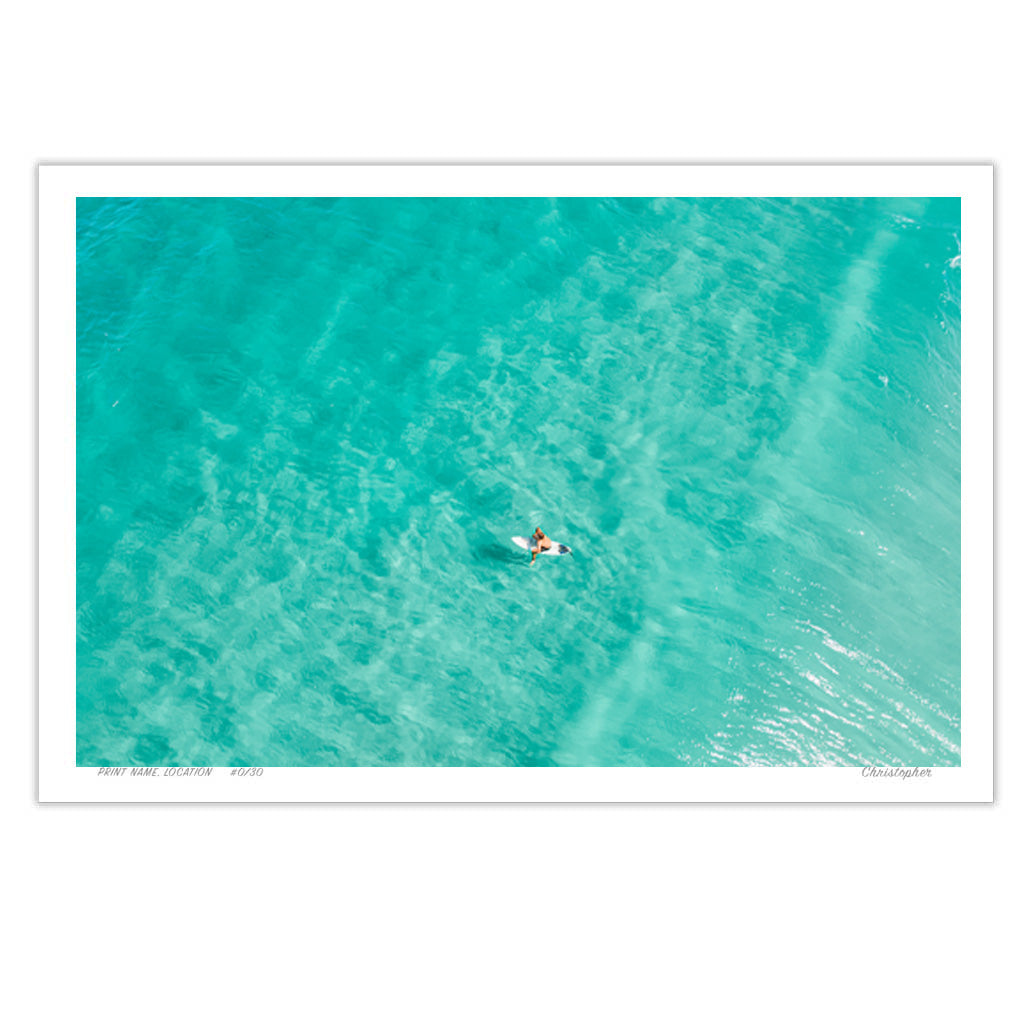 One – Coastal Print of Merewether Newcastle