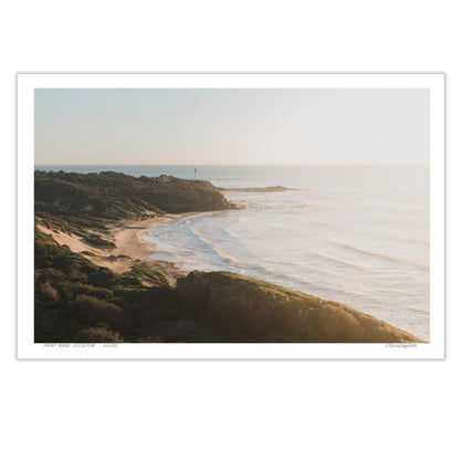 Lighthouse – Lighthouse & Waves Print of Norah Head, NSW