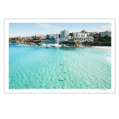 Side by Side – Coastal Print of Bondi Beach, Sydney