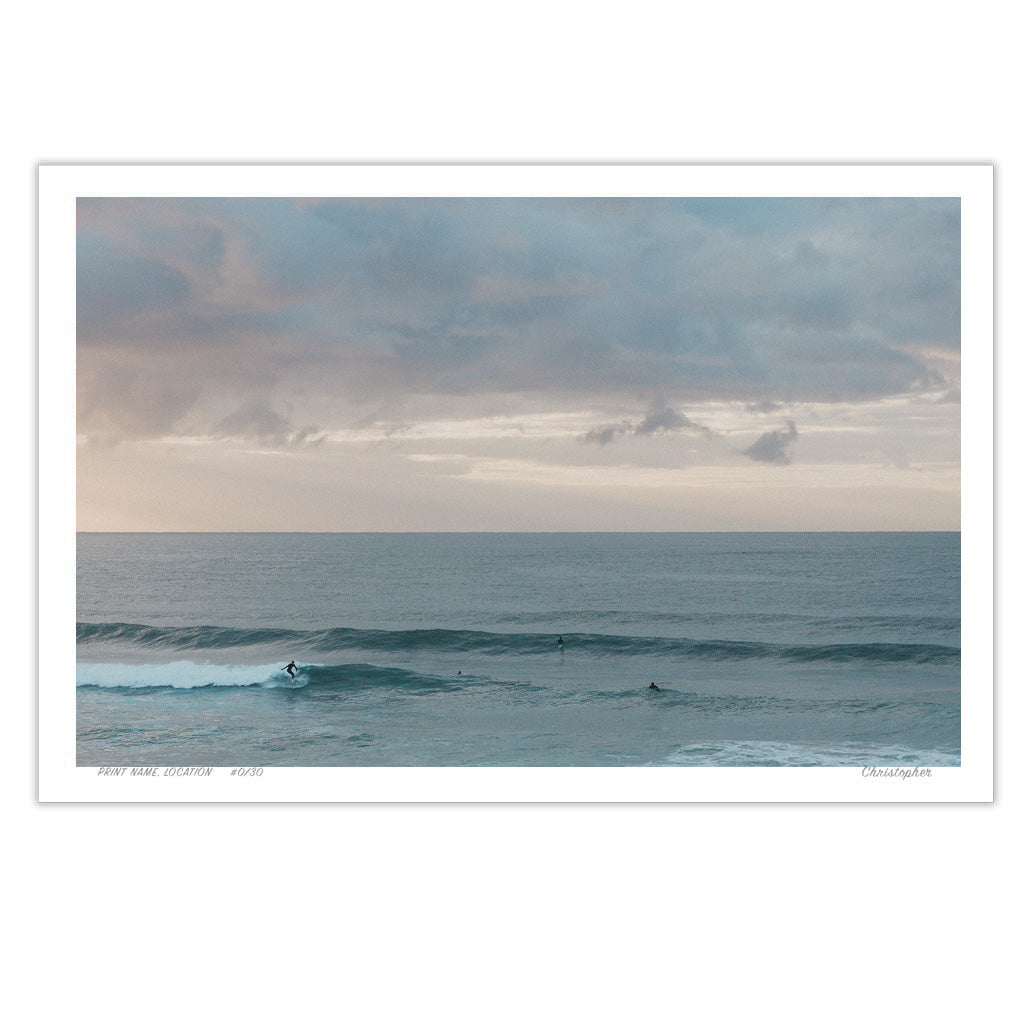 Life of the Morning  – Coastal Print of Shelly Beach, NSW