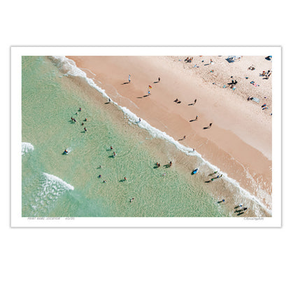 A Day at Burleigh - Coastal Print of Burleigh Heads, Gold Coast QLD