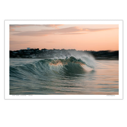 Blurred Peaks  – Coastal Print of Wamberal Beach, NSW