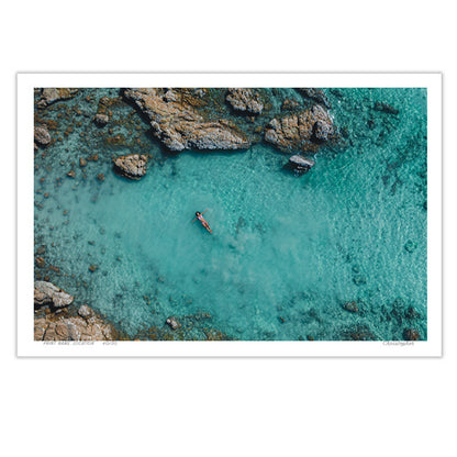 A World Away – Aerial Coastal Print of Hideaway, Far North Queensland