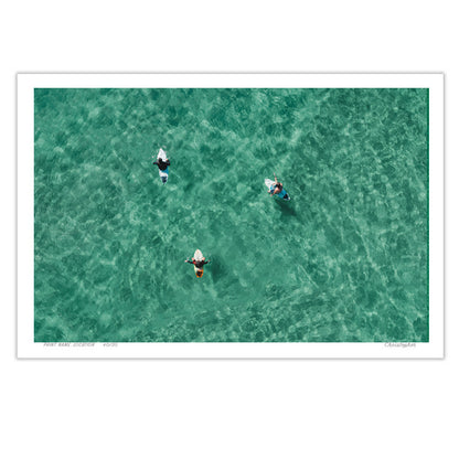 The Magic Number – Fine Art Aerial Coastal Print of Wamberal Beach, NSW