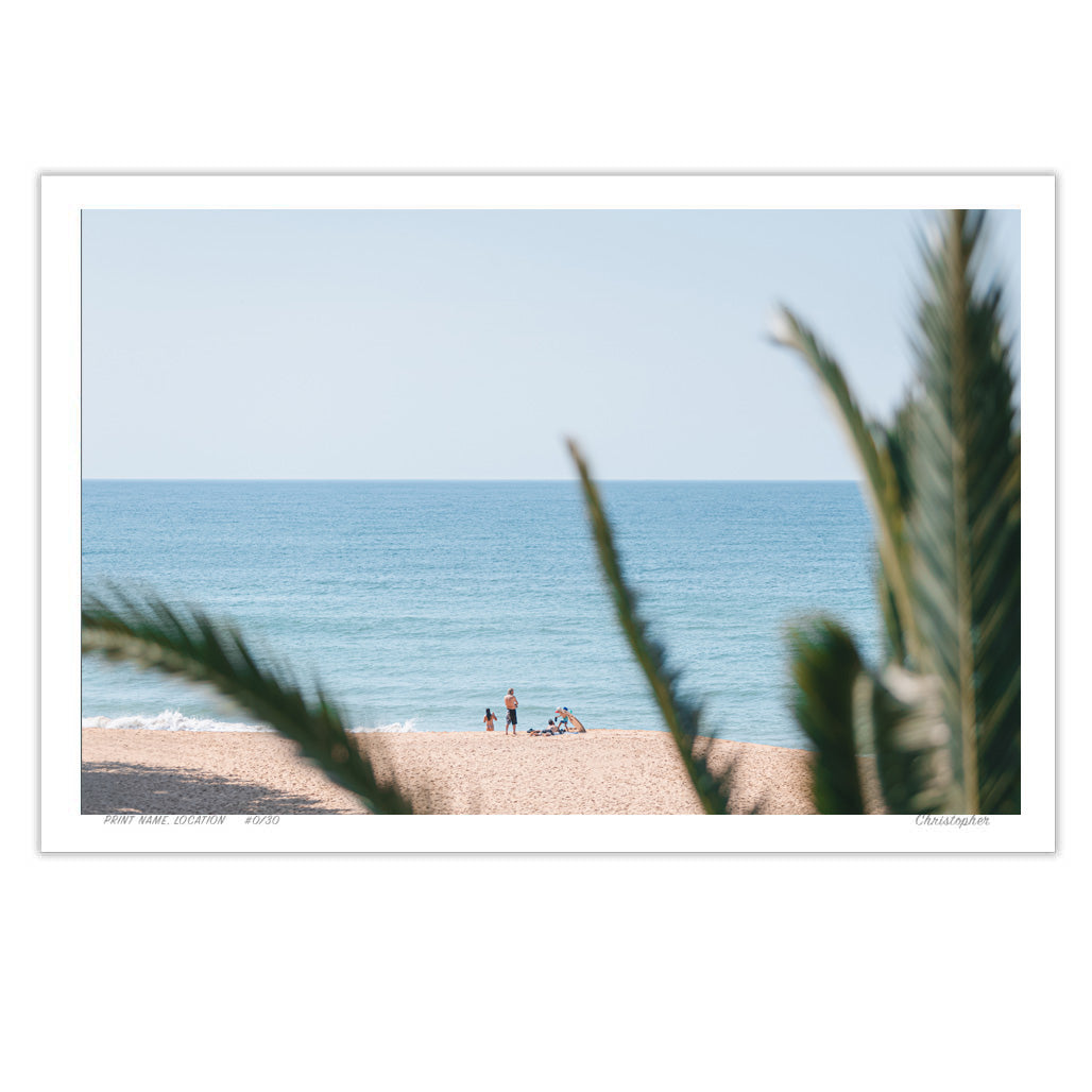 Family Time – Coastal Print of Terrigal Beach, NSW