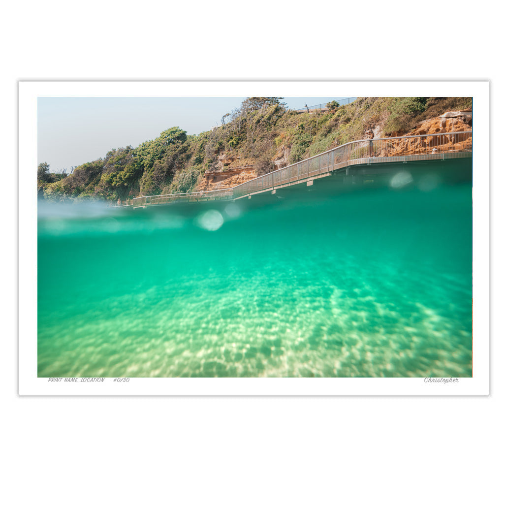 Halftime – Coastal Print of Terrigal Beach, NSW