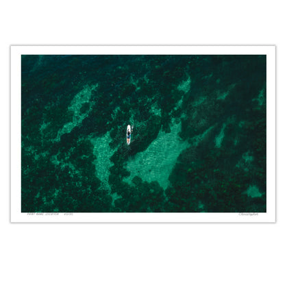 On The Way - Surf Print of Forresters Beach, NSW