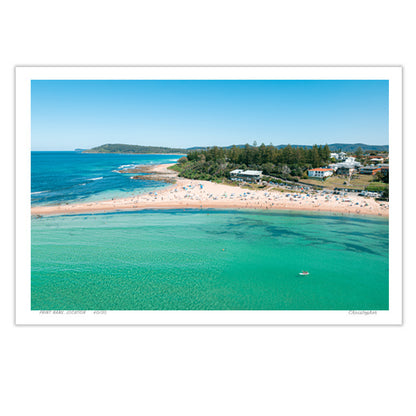 How We Like it – Aerial Coastal Print of Toowoon Bay Beach, NSW