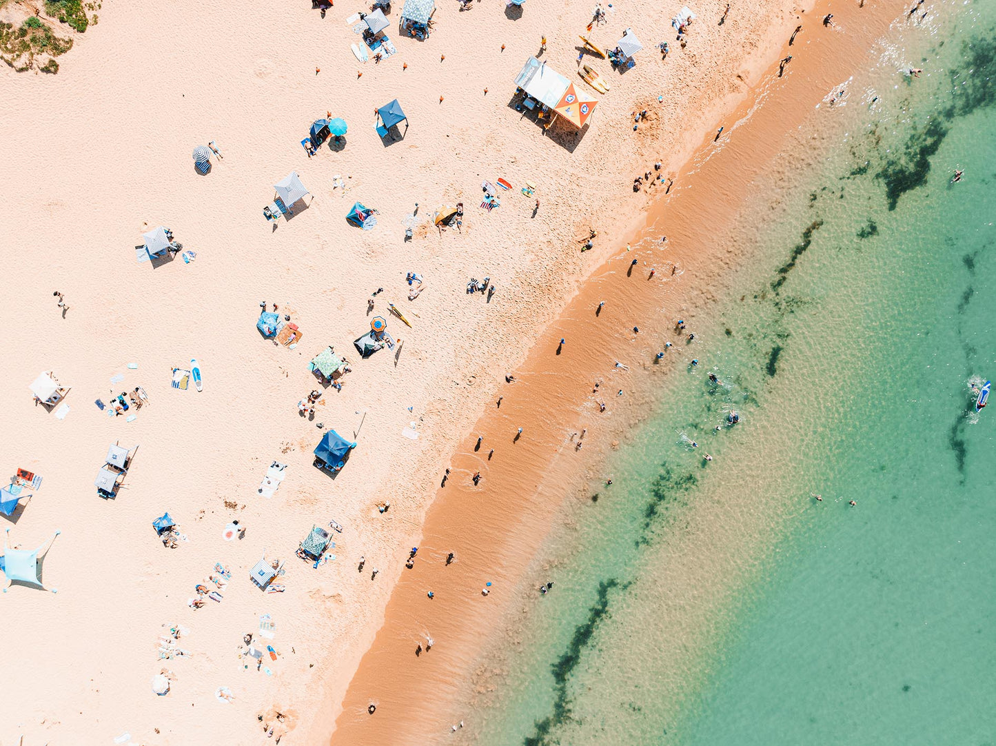Unlocked – Aerial Coastal Print of Toowoon Bay Beach, NSW