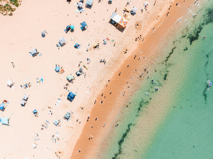 Unlocked – Aerial Coastal Print of Toowoon Bay Beach, NSW
