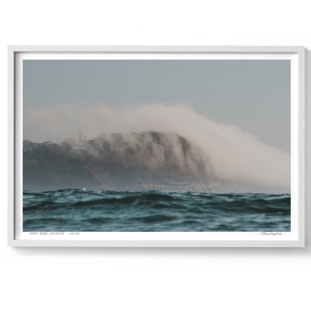Above Avoca – Print of Avoca Beach, NSW Print - From Above Images