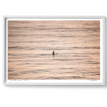 At the Top – Aerial Coastal Print of Shelly Beach, NSW Print - From Above Images