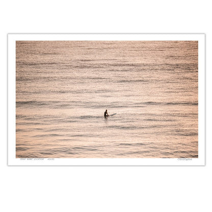 At the Top – Aerial Coastal Print of Shelly Beach, NSW Print - From Above Images