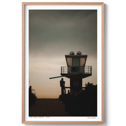 Shark Checks – Coastal Print of Avoca Beach, NSW