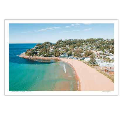 Avoca Gold - Print of Avoca Beach, NSW Print - From Above Images
