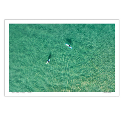 Copa Duo – Aerial Print of Copacabana, NSW Print - From Above Images