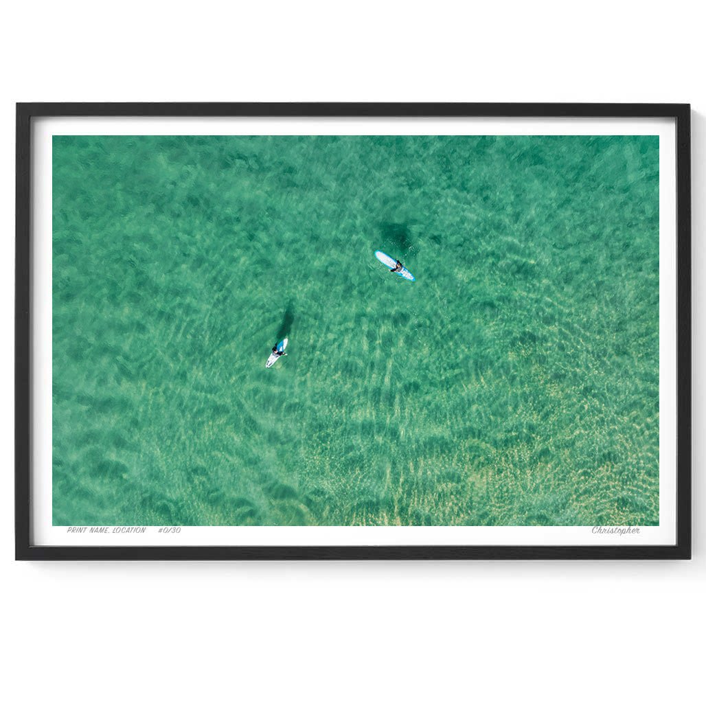 Copa Duo – Aerial Print of Copacabana, NSW Print - From Above Images