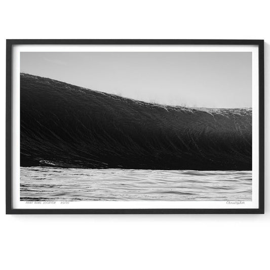 Edge to Edge – Surf Print of Bateau Bay, NSW Print - From Above Images