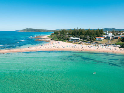 How We Like it – Aerial Coastal Print of Toowoon Bay Beach, NSW