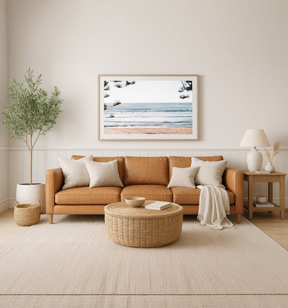 In the Pines - Coastal Print of Avoca Beach, NSW Print - From Above Images