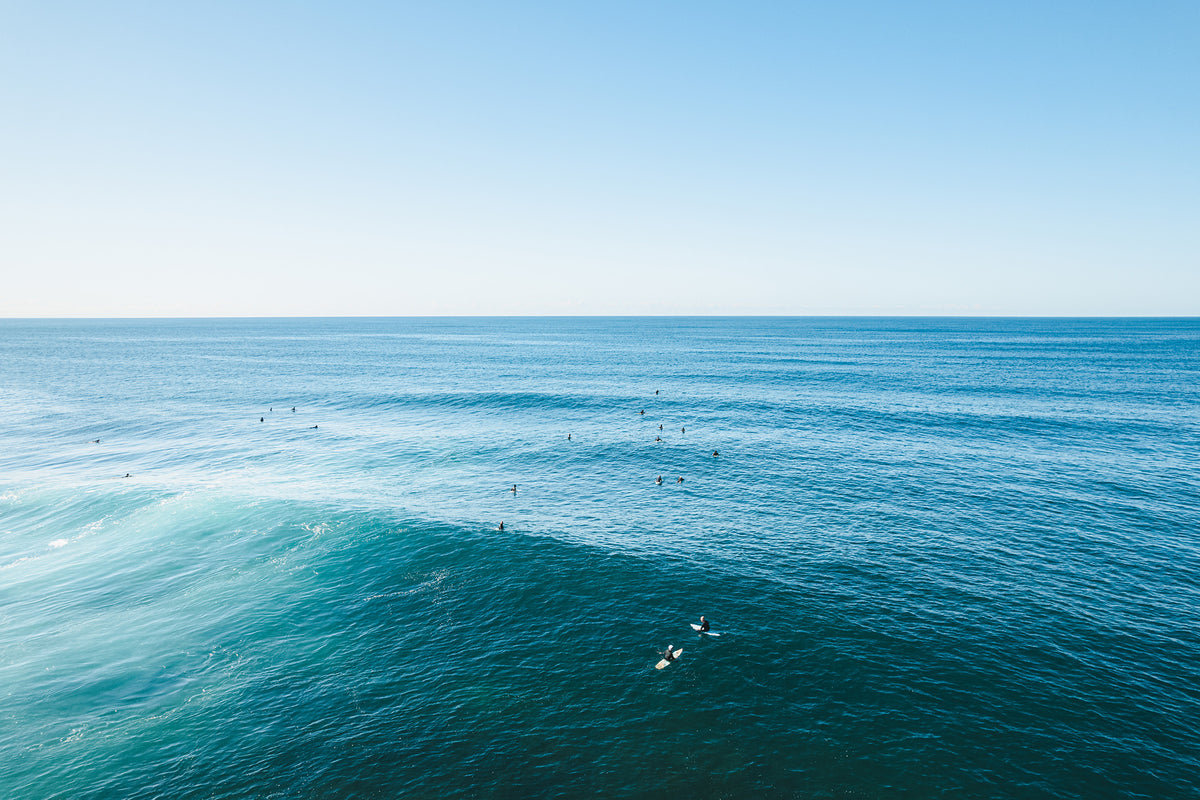 Insider – Aerial Surf Print of Forresters Beach, NSW