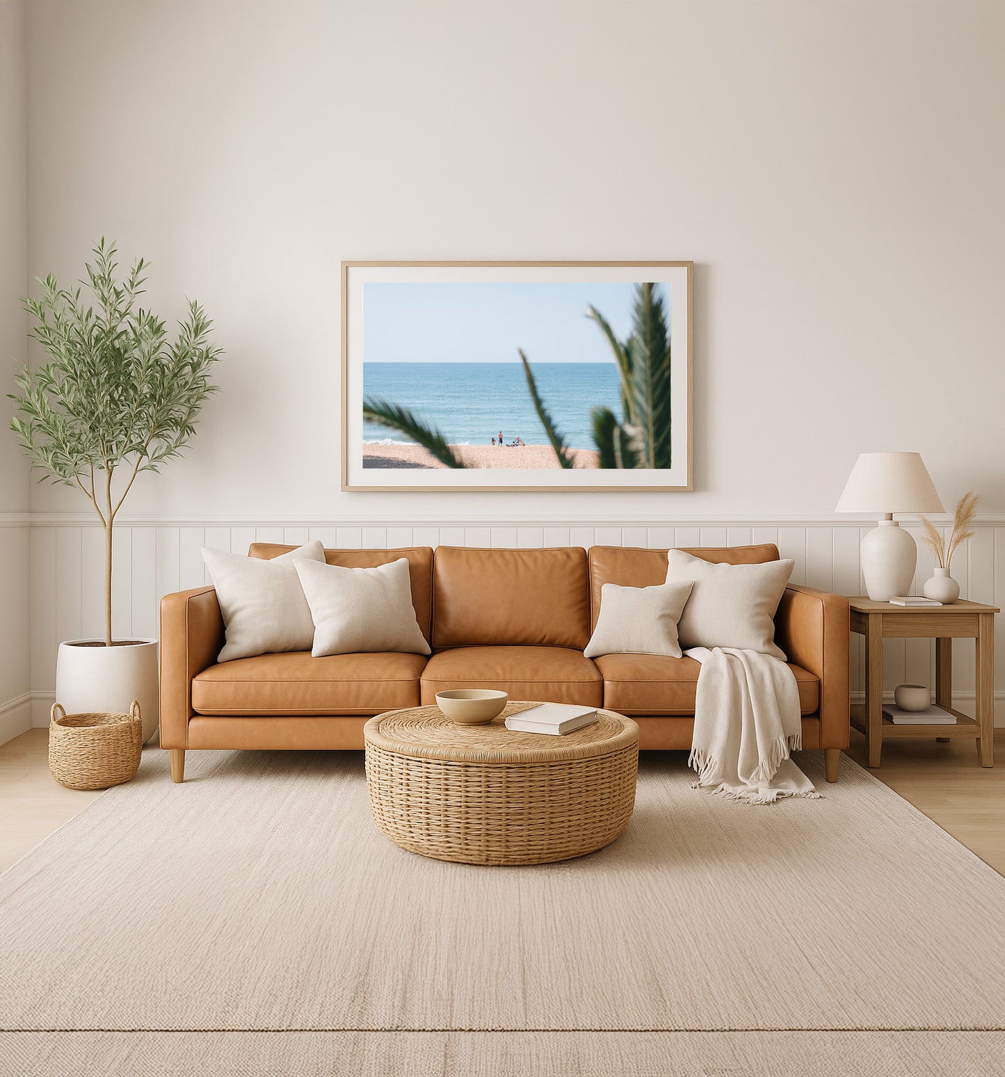 Family Time – Coastal Print of Terrigal Beach, NSW