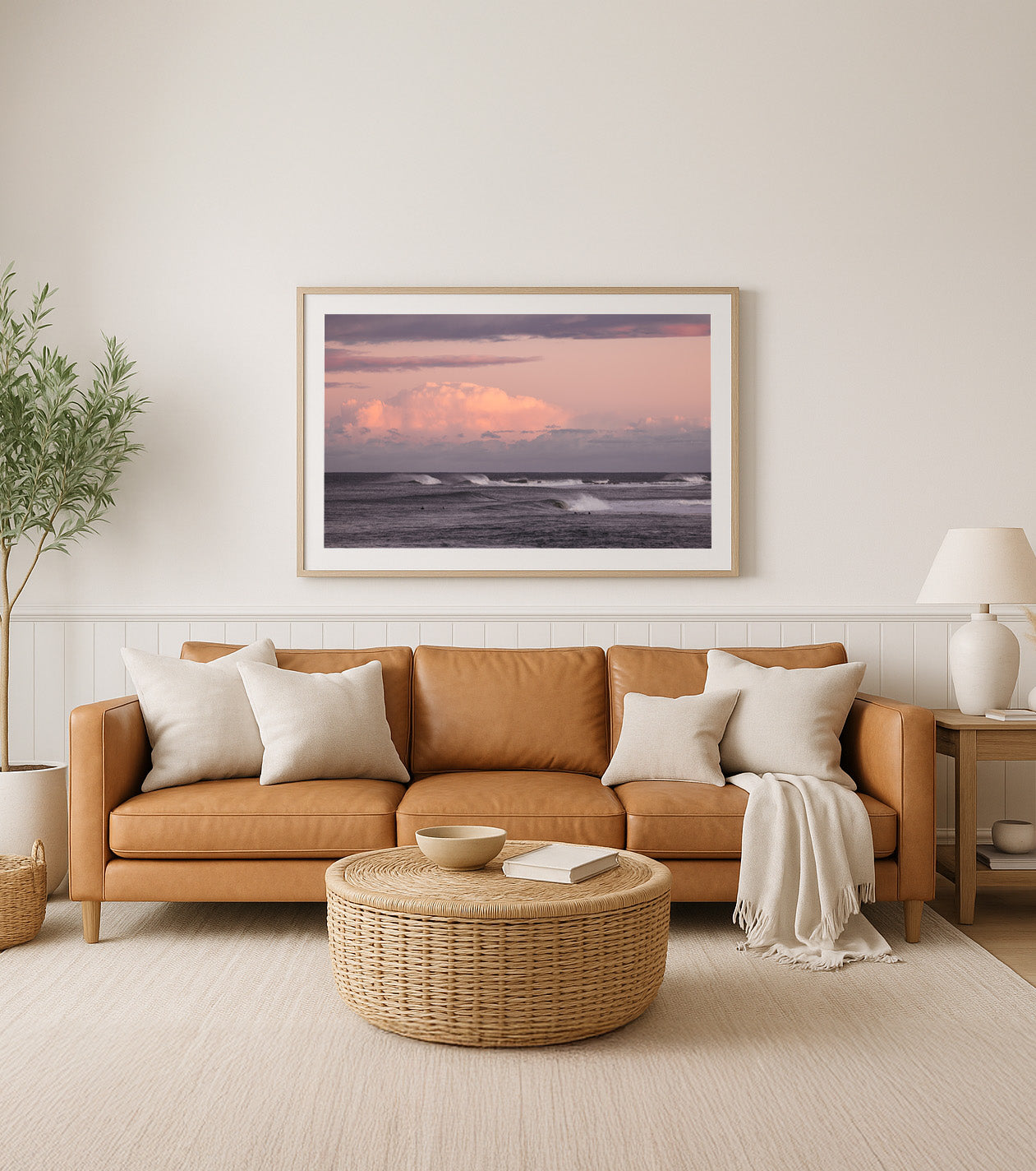Glow – Coastal Print of Blue Bay, NSW