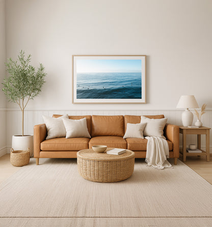 After Tomorrow – Aerial Coastal Print of Shelly Beach, NSW