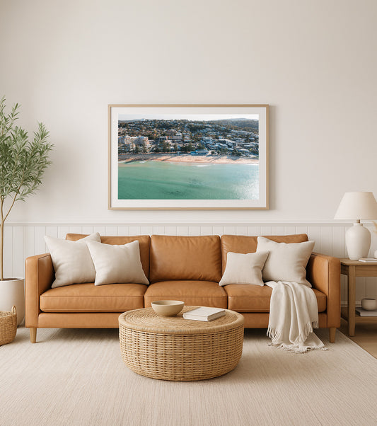 Esplanade – Aerial Coastal Print of Terrigal Beach, NSW