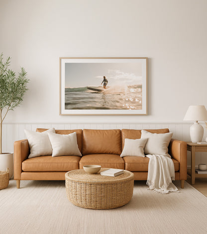 Passing By – Coastal Print of Blue Bay, NSW
