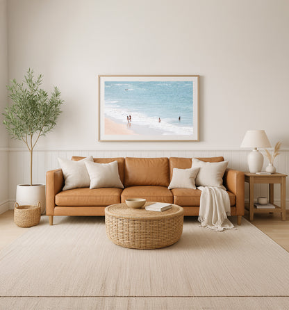 Barefoot Moments – Coastal Print of Terrigal Beach, NSW
