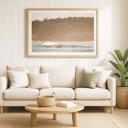 Open Plan - Aerial Print of Macmasters Beach, NSW
