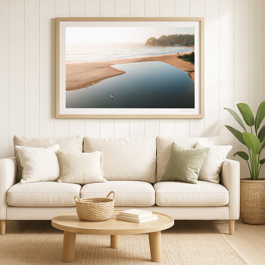 Lake Life - Print of Avoca Beach, NSW
