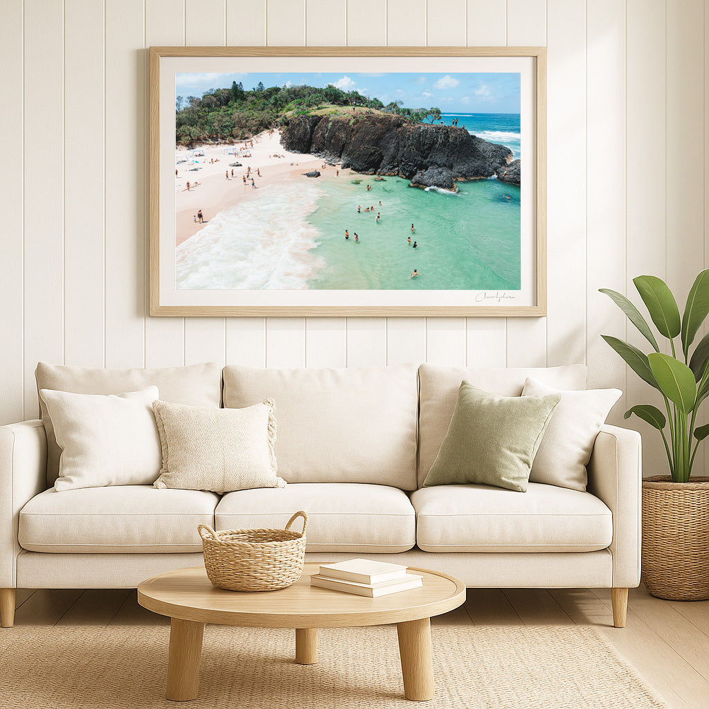 A Slice of Summer - Coastal Print of Fingal Head, NSW